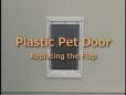 Plastic Single Flap Replacement - Ideal Pet Products