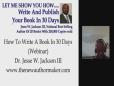 New Authors Academy Training #2