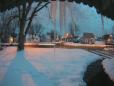 Buffalo snow sunset time lapse - 10/02/2013