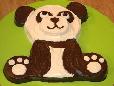 How to make a panda bear cake