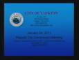 2011-01-24-Yankton-City-Commission-Meeting