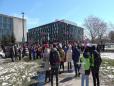 CUPE Local 3039 - Strike Picket Rally with many speeches relating to police abuse on campus and palestinian students