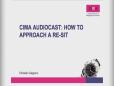 CIMA audiocast: how to approach a resit