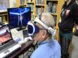 VR-lasit Jurvan kirjastossa