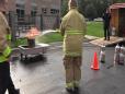 Fire Extinguisher training for CTC students
