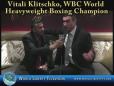 Interview with Vitali Klitschko, WBC World Heavyweight Boxing Champion at the BWAA Awards Gala 2012