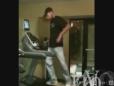 Skater Wipes Out Off Treadmill