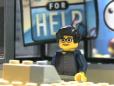 Call for Help Blooper - in LEGO