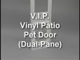 150 Series Vinyl Insulated Pet Patio Door Demo - Ideal Pet Products