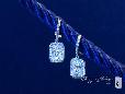 Sterling Silver Cubic Zirconia Vintage Style Earrings