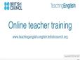 TeachingEnglish training - step by step guide to the website