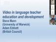 TEC Webinar July 2019 - Video in language teacher education and development