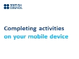 Mobile - Activity Types