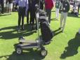 MANTYS Motorized Golf Cart for One