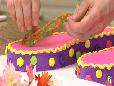 How to make a flip flops cake