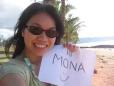 Oahu Virtual Postcard for Mona