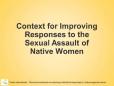 IATA Jan 2014 webinar Improving Responses to the SA of Native Women