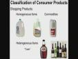 Consumer Product Classifications - Shopping Products (~3 minutes)