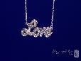 CZ Love Pendant Necklace in Sterling Silver