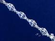 14K White Gold Antique Style Filigree Bracelet at ShoppingBadger.com