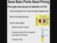 #13 - Some Basic Points About Pricing