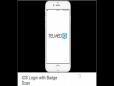 TelmedIQ IOS Login with Badge Scan
