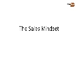 EaziApps - DTS1 Vid 5 - The Sales Mindset