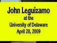 John Leguizamo at University of Delaware