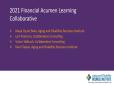 Financial Acumen Learning Collaborative Informational Webinar