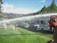 Fire Department Makes Slip And Slide Awesome