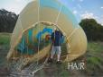 Worlds first haircut in a Hot Air Balloon