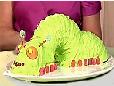 How to make an inchworm cake and bug cupcakes
