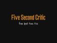 Five Second Critic 005: The Social Network