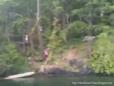 Painful Rope Swing Fail