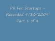 PR for Startups 1