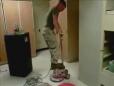 Soldier Owned by Floor Buffer