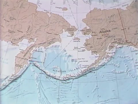Maps of Alaska and the Pacific