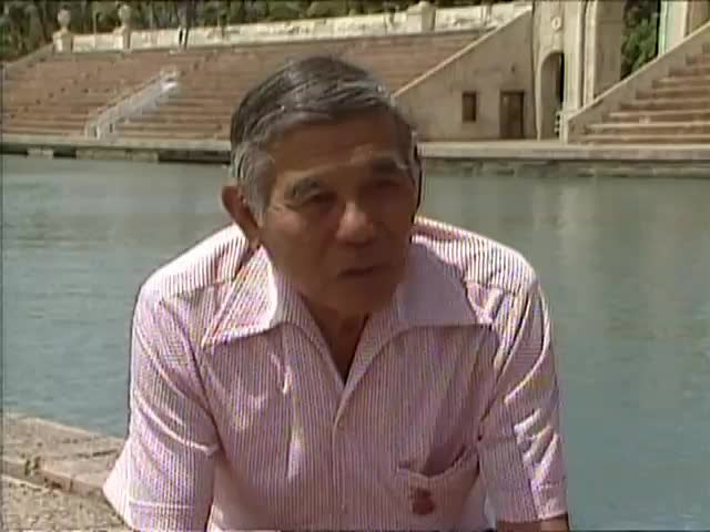 Interview with Keo Nakama at the Waikiki War Memorial Natatorium 5/84 tape 1