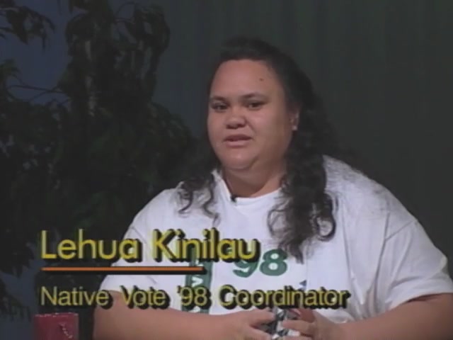 First Friday : The Unauthorized News : Native Vote '98 (February 1998)