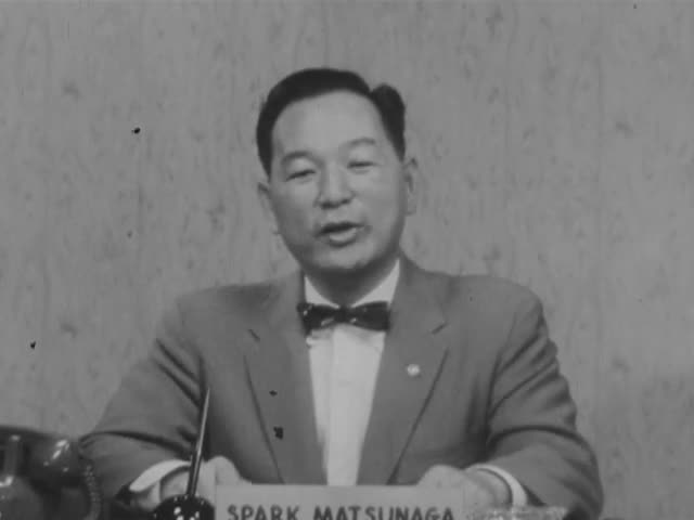 Spark Matsunaga for Lieutenant Governor campaign message 1959 reel 2