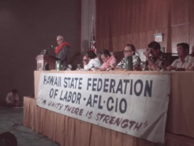Governor Burns speech to AFL-CIO 1973 or 1974