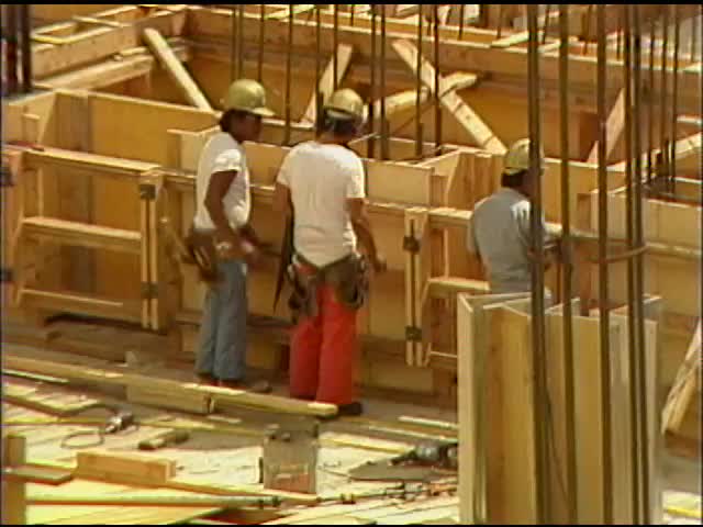 Construction site at Maunakea and Nuʻuanu Streets