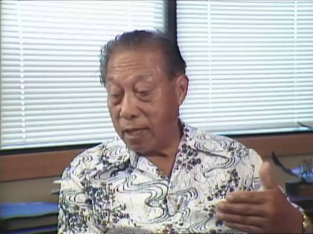 Interview with Senator Hiram Fong tape 2 6/5/85