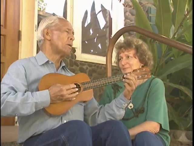 B-roll of Eddie and Myrna Kamae at Pineapple Hill and interview with Shigeto "Shigesh" Wakida 11/1/1999