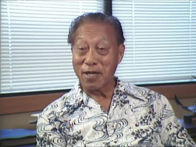 Interview with Senator Hiram Fong tape 1 6/5/85