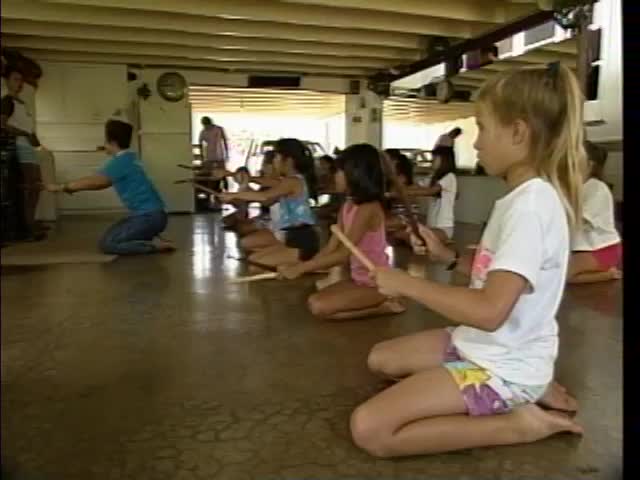 Kauʻi Zuttermeister 'ohana keiki garage practice 8/1989