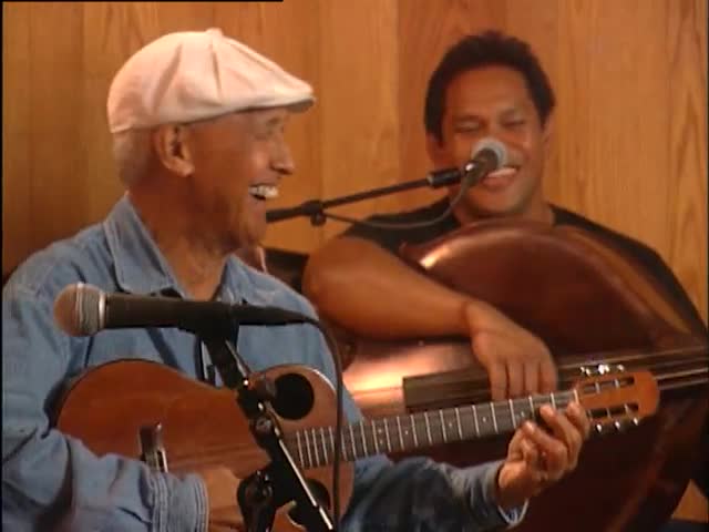 The Sons of Hawaiʻi and David Kamakahi jam session at Atherton Studio Hawaiʻi Public Radio 1/8/00