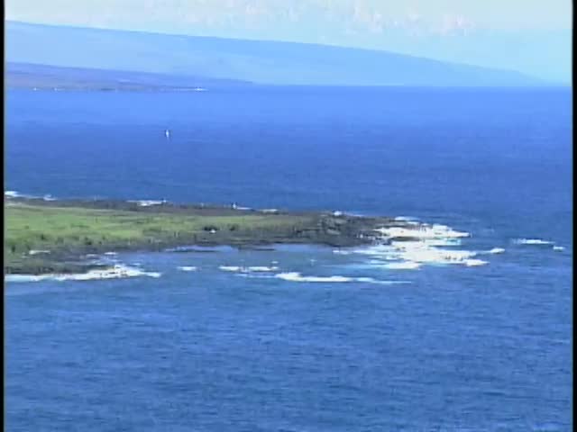 Scenic footage Kaʻū