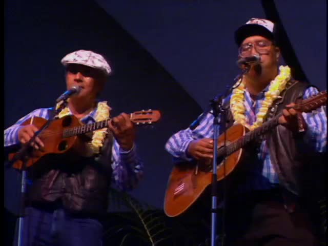 Eddie Kamae and the Sons of Hawaiʻi perform at the Makaha Bash at the Waikīkī Shell tape 2