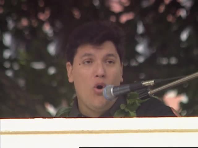 Kanalu Young speaks at ʻOnipaʻa 1/17/1993